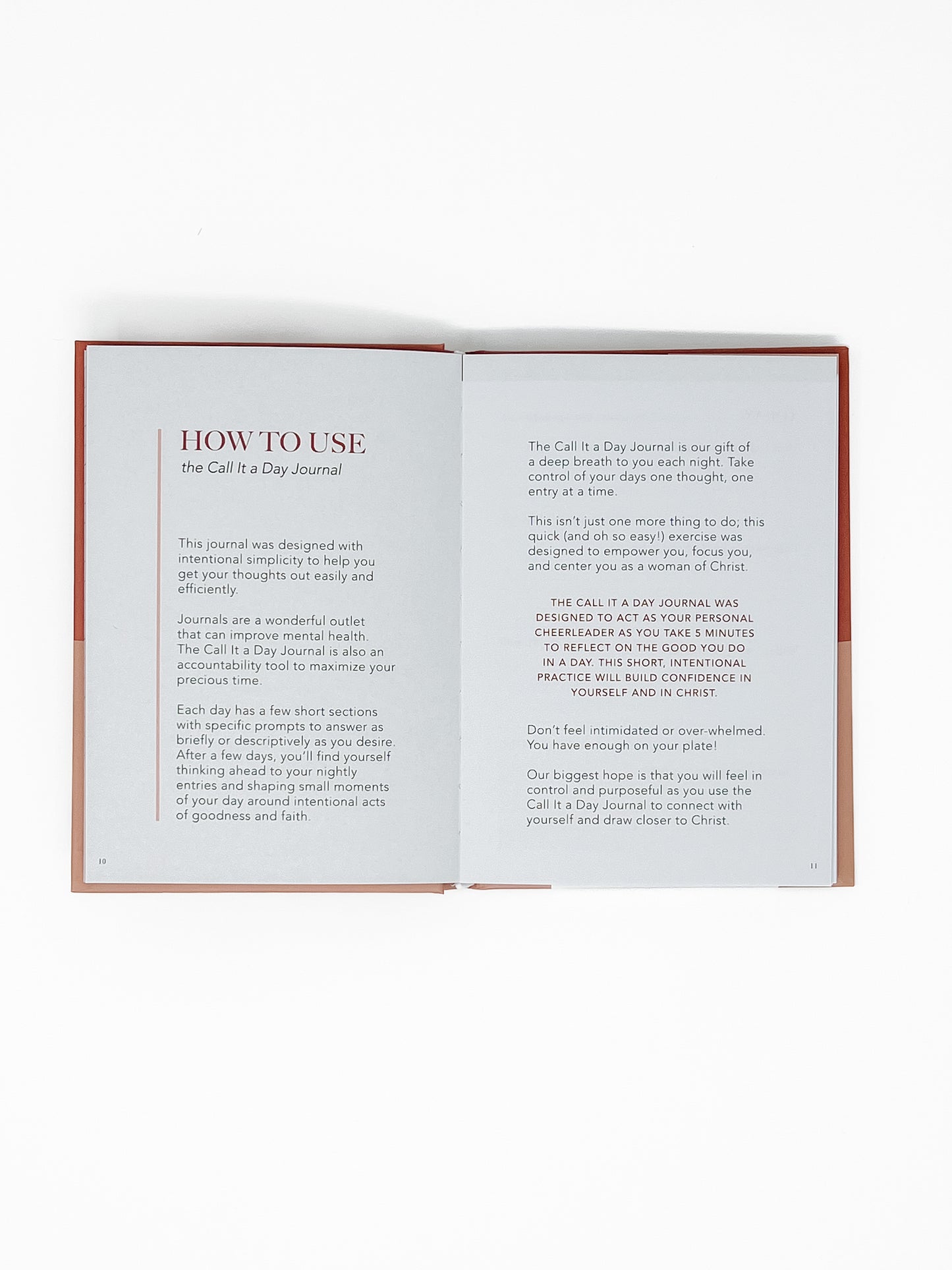 Call It a Day Journal